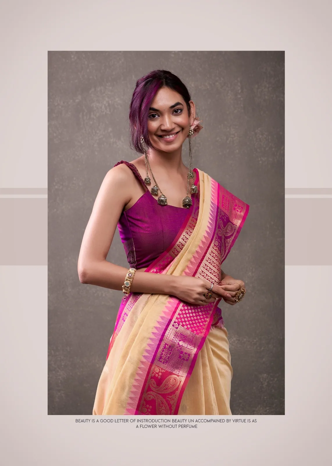 Buy Tuti Fruti Silk Premium Saree in Surat - Reseller Bazzar